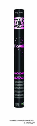 Funny Fashion Confetti kanon roze top kwaliteit 60cm