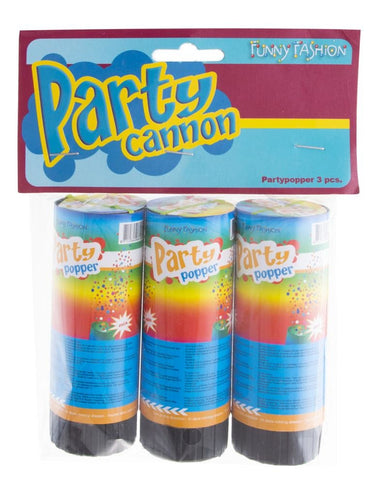 Funny Fashion Confetti kanon / shooter per 3