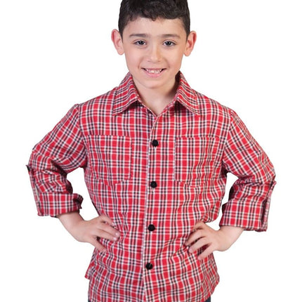 Funny Fashion Cowboy blouse Kees voor kinderen