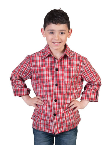 Funny Fashion Cowboy blouse Kees voor kinderen
