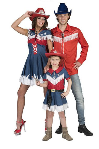 Funny Fashion Cowboy jurkje Jeans Texas