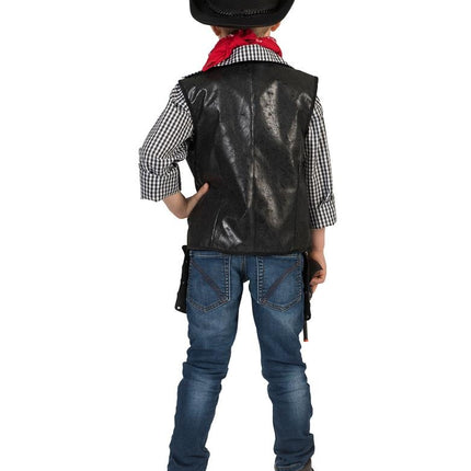 Funny Fashion Cowboy vestje voor jongens