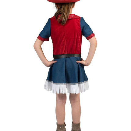 Funny Fashion Cowboyjurkje Jeans Texas voor meisjes