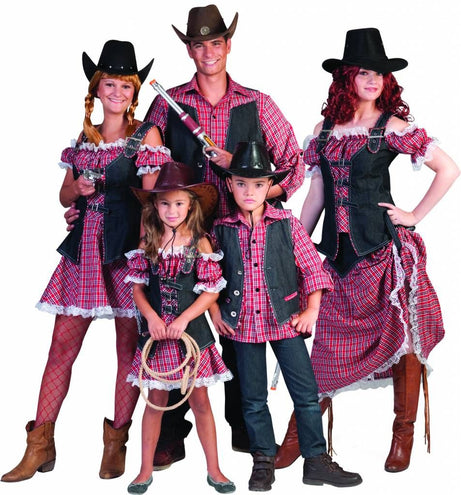 Funny Fashion Cowboypakje Annet voor dames