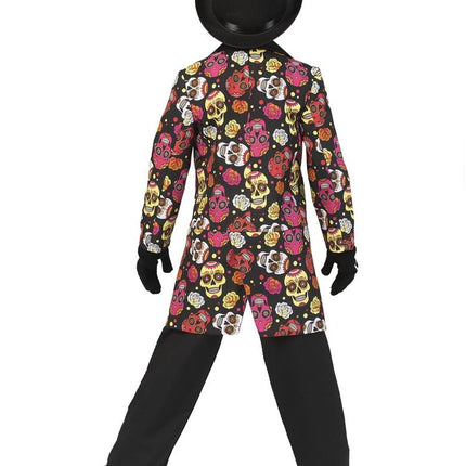 Funny Fashion Day of the dead kostuum Muerto Manu jongen