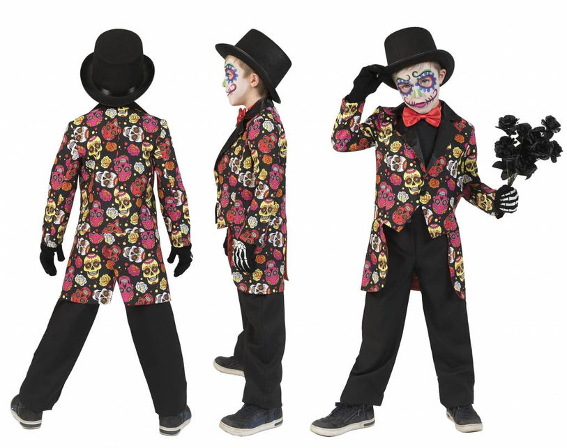 Funny Fashion Day of the dead kostuum Muerto Manu jongen