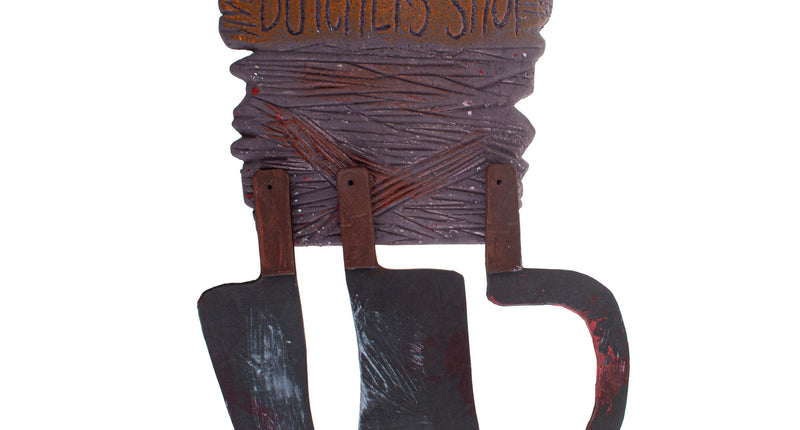 Funny Fashion Decoratie Butchers shop 75 cm