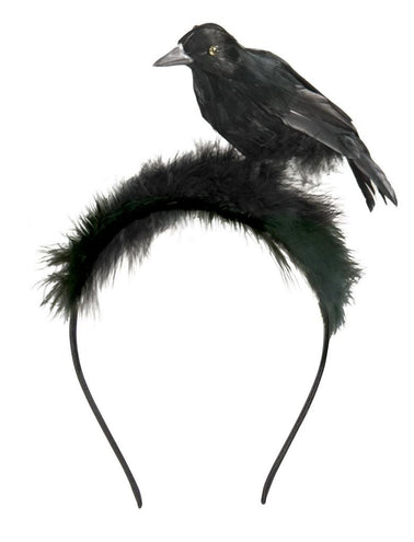 Funny Fashion Diadeem met kraai