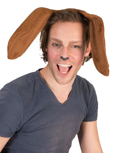 Funny Fashion Diadeem oren hond bruin