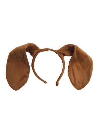 Funny Fashion Diadeem oren hond bruin