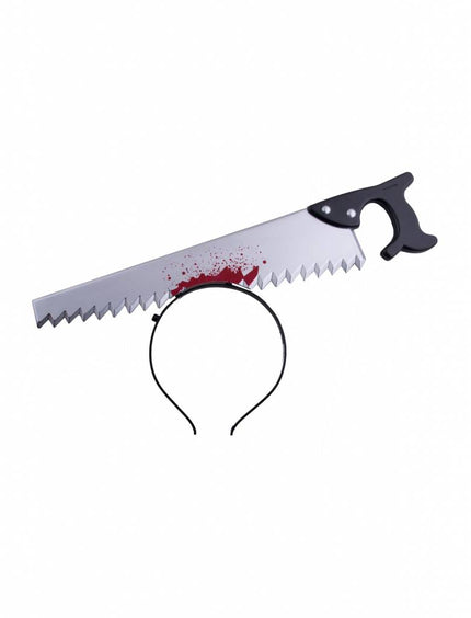 Funny Fashion Diadeem zaag door hoofd