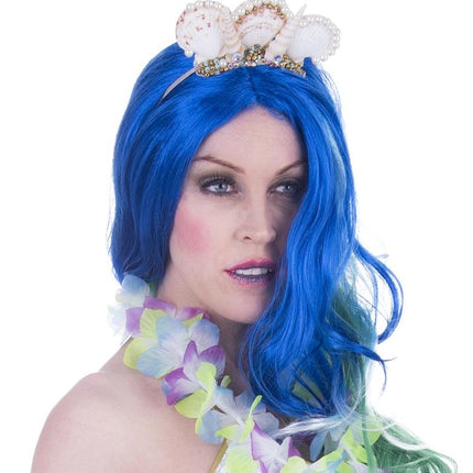 Funny Fashion Diadeem zeemeermin schelpen