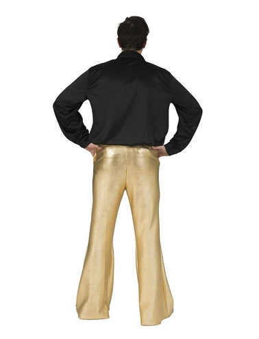 Funny Fashion Disco broek Fever goud