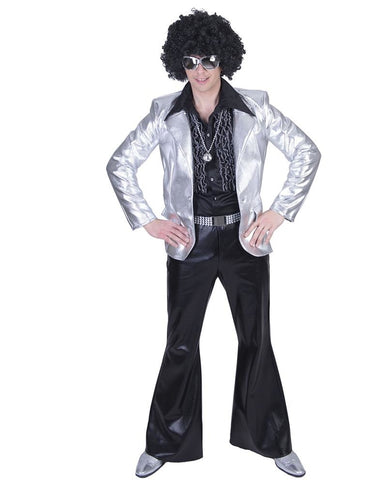 Funny Fashion Disco broek Fever zwart