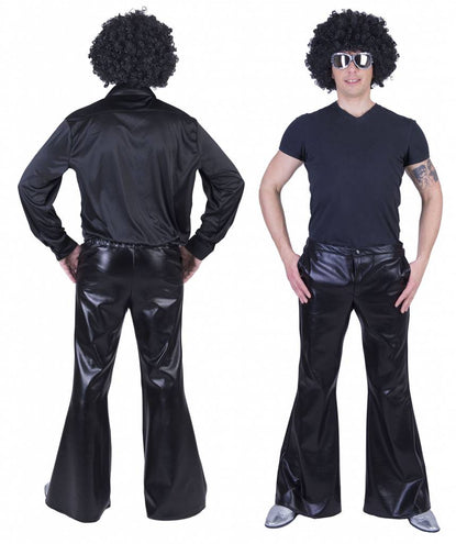 Funny Fashion Disco broek Fever zwart