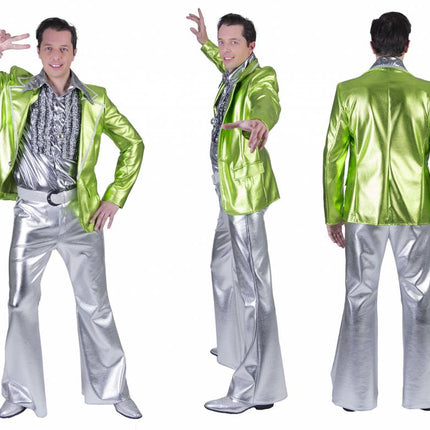 Funny Fashion Disco Fever pak Herman groen heren