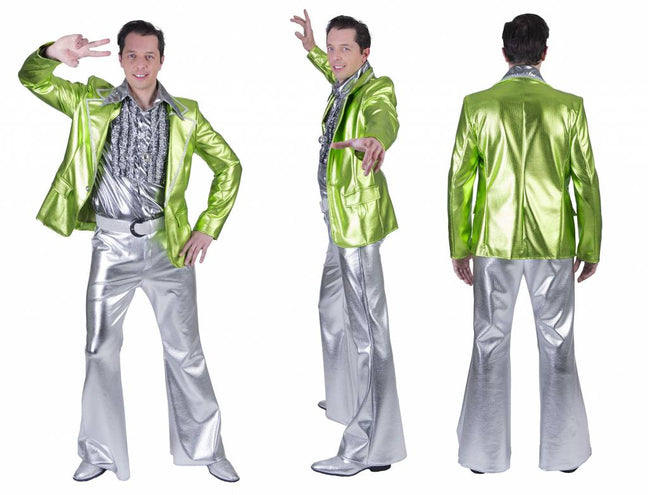 Funny Fashion Disco Fever pak Herman groen heren