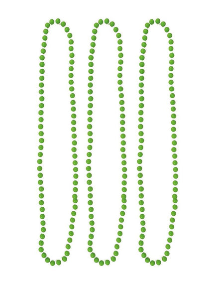 Funny Fashion Disco halsketting in neon groen