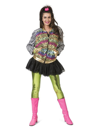 Funny Fashion Disco jasje Olivia dieren print