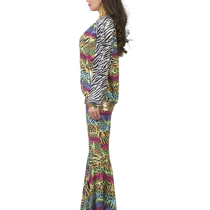 Funny Fashion Disco jasje Olivia dieren print