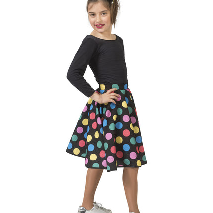 Funny Fashion Disco rok Hotty Dotty meiden