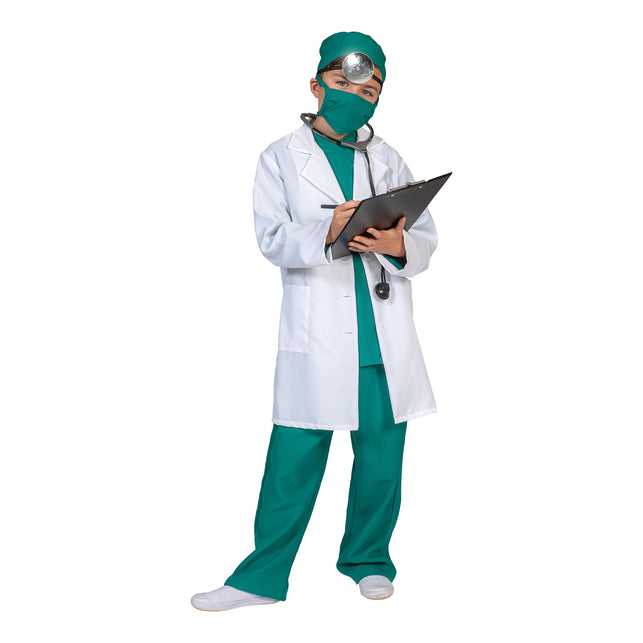 Funny Fashion Dokter jas David kinderen uniseks