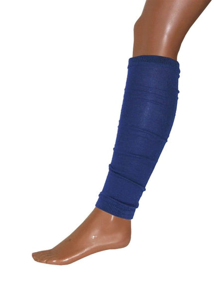 Funny Fashion Donkerblauwe beenwarmers 50cm