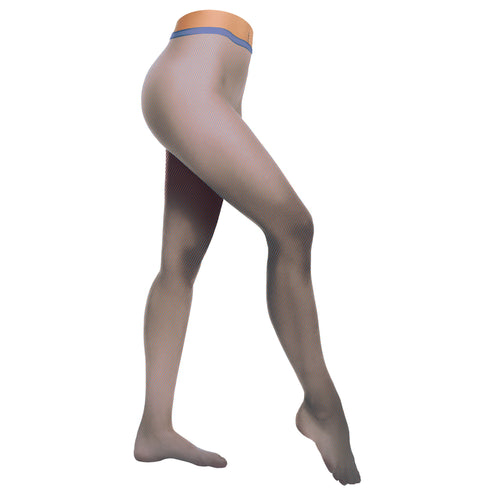 Funny Fashion Donkerblauwe visnet  disco net panty