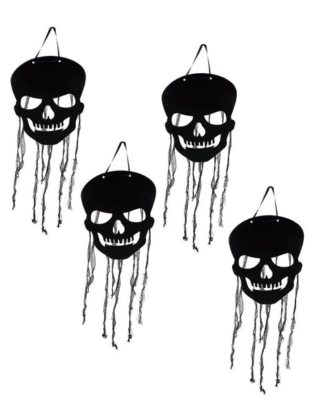 Funny Fashion Doodskoppen decoratie set