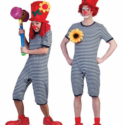 Funny Fashion Dorus badpak blauw wit