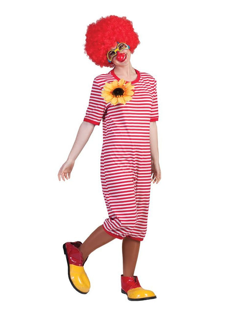 Funny Fashion Dorus badpak rood wit