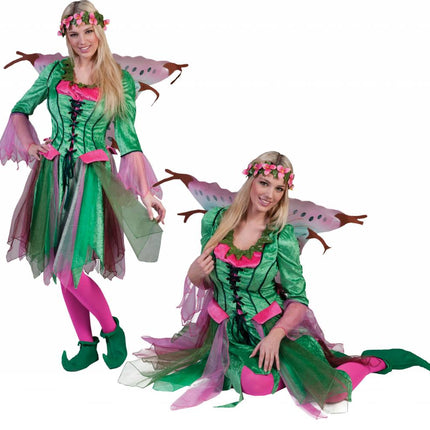 Funny Fashion Elf kostuum Rosy