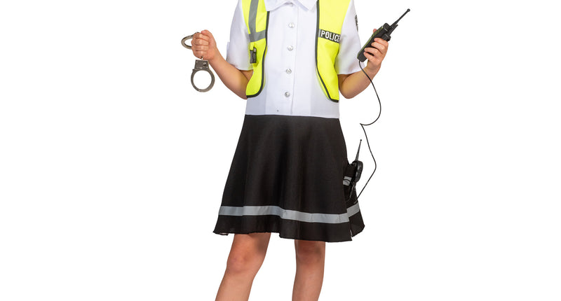 Funny Fashion Engels politie meisje pak Tracey