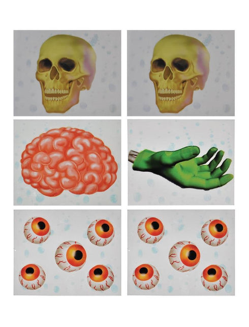 Funny Fashion Fles stickers Halloween