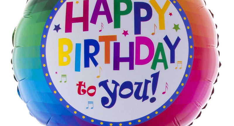 Funny Fashion Folie ballon Happy Birthday