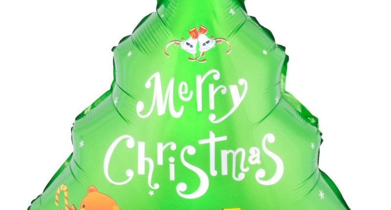 Funny Fashion Folie ballon kerstboom Merry Christmas