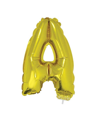 Funny Fashion Folie ballon letter A Goud
