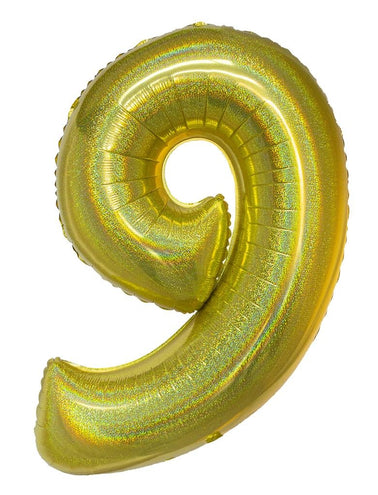 Funny Fashion Folieballon 102 cm glitter goud