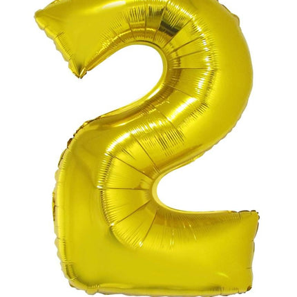 Funny Fashion Folieballon 102 cm goud