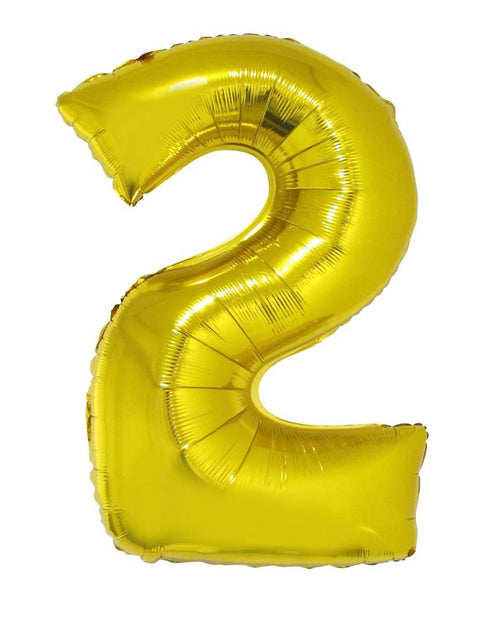 Funny Fashion Folieballon 102 cm goud