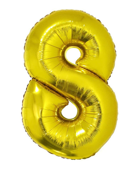 Funny Fashion Folieballon 102 cm goud