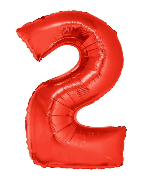 Funny Fashion Folieballon 102 cm rood