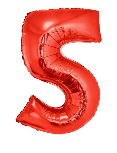 Funny Fashion Folieballon 102 cm rood