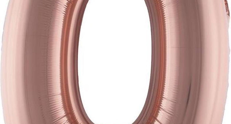 Funny Fashion Folieballon 102 cm rose goud