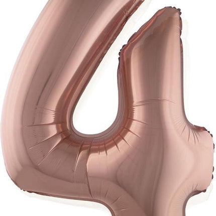 Funny Fashion Folieballon 102 cm rose goud