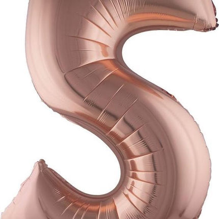 Funny Fashion Folieballon 102 cm rose goud