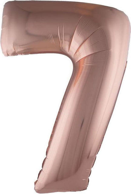 Funny Fashion Folieballon 102 cm rose goud