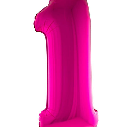 Funny Fashion Folieballon 102 cm roze