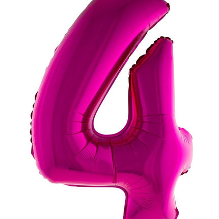Funny Fashion Folieballon 102 cm roze