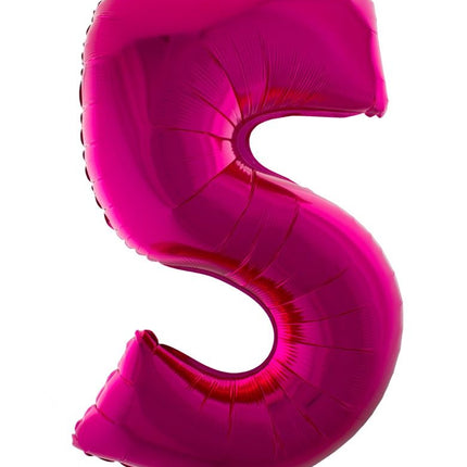 Funny Fashion Folieballon 102 cm roze